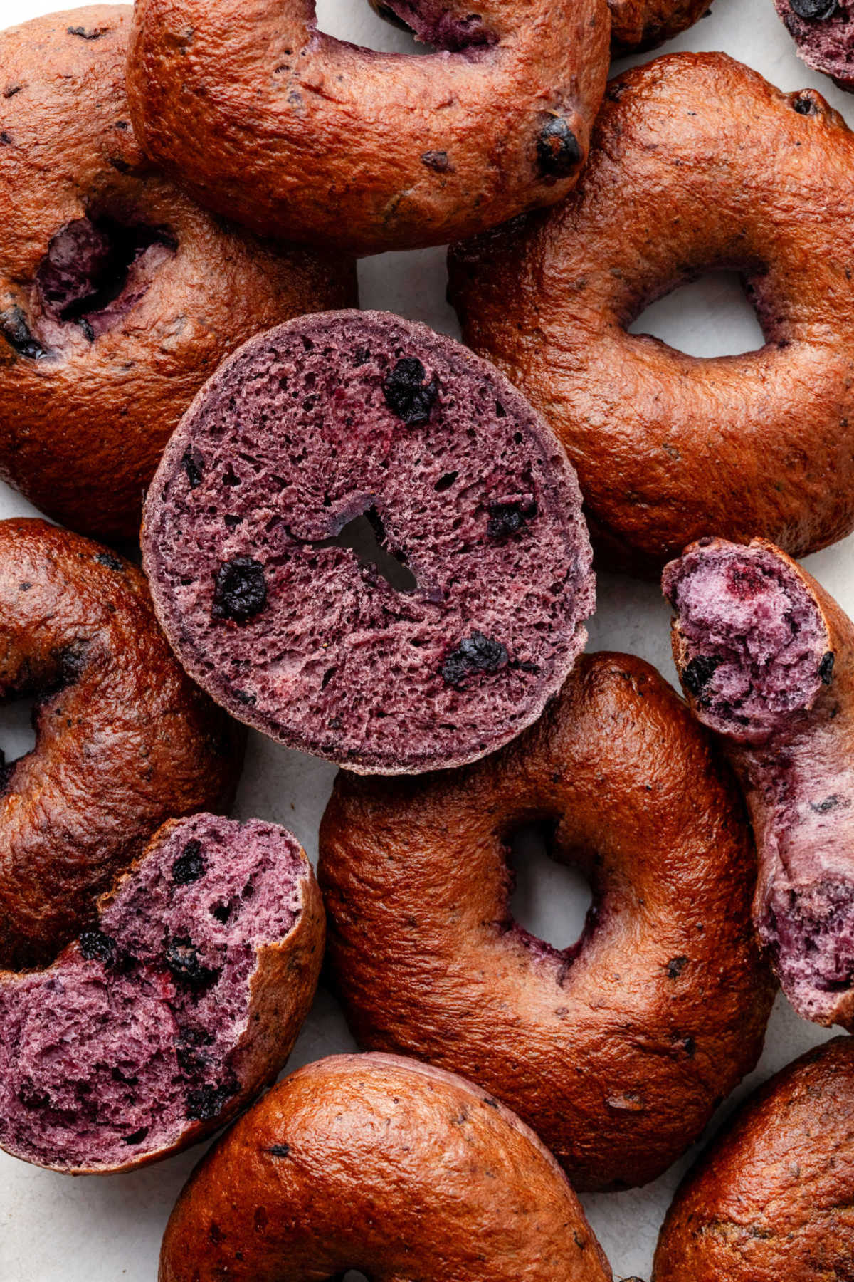 blueberry bagels.